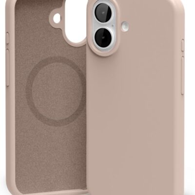 Rozinio smelio deklas Apple Iphone 17 Mercury Pure Magsafe silikoninis apsauginis deklas