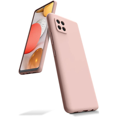 rozine smelio spalvos silikoninis deklas samsung galaxy a226 a22 5g mercury silicone