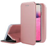 Rozinis-auksinis atverciamas deklas Samsung A536 A53 5G is dirbtines odos