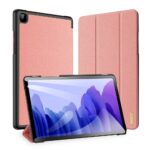 Rožinis dėklas Samsung T500 T505 Tab A7 10.4 2020 Dux Ducis Domo su apsauga ir stovu