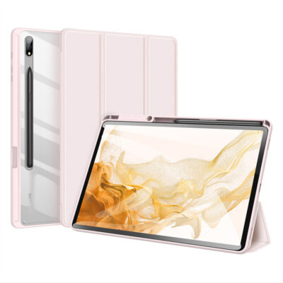 Rodzinis deklas Samsung X800 Tab S8 Plus rožinės spalvos