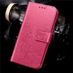 Rozinis-raudonas dekletas Samsung Galaxy A536 A53 5G su gelyciu rasais ir uzsegimu