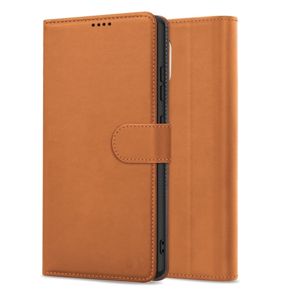 Rudas atverčiamas dėklas Samsung A515 A51 Wallet Fancy rudas atverciamas dekla samsung a515 a51 is eko odos