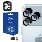 Skaidrus apsauginis stikliukas kamerai 3mk Lens Pro Apple iPhone 17 Pro ir 17 Pro Max su apsaugos plėvele