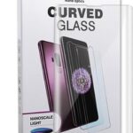 Skaidrus apsauginis stikliukas Samsung Galaxy G975 S10 Plus Nano Optics 5D UV Glue su lenktu stiklu