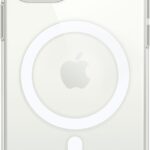 Skaidrus dėklas Apple iPhone 12 Pro su MagSafe kišene ir fotoaparato apsauga