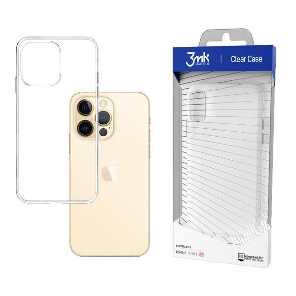 Skaidrus deklas Apple iPhone 13 Pro 3MK 1,2mm Skaidrus deklas Apple iPhone 13 Pro 3MK 1,2mm is more inner and original packaging