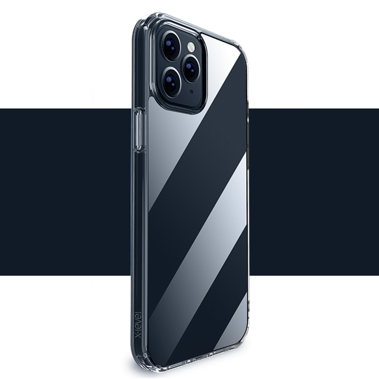 Skaidrus dėklas Apple iPhone 13 Pro Max X-level Space II Skaidrus dėklas Apple iPhone 13 Pro Max X-level Space II su matoma kameros dalimi ir minimalistiniu dizainu