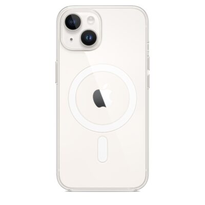 skaidrus deklas apple iphone 14 magsafe clear klase skaidrios medziagos su apsauga kamera