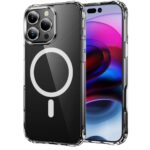 Skaidrus dėklas Apple Iphone 14 Pro Perfectionists Clear Mag su matomu magnetiniu žiedu ir apsauga kamerai
