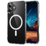 Skaidrus dėklas Apple Iphone 16 Perfectionists Clear Mag su matomu magnetiniu žiedu ir kamera