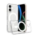 Skaidrus dėklas Apple iPhone 17 MagSafe Clear su magnetiniu žiedu