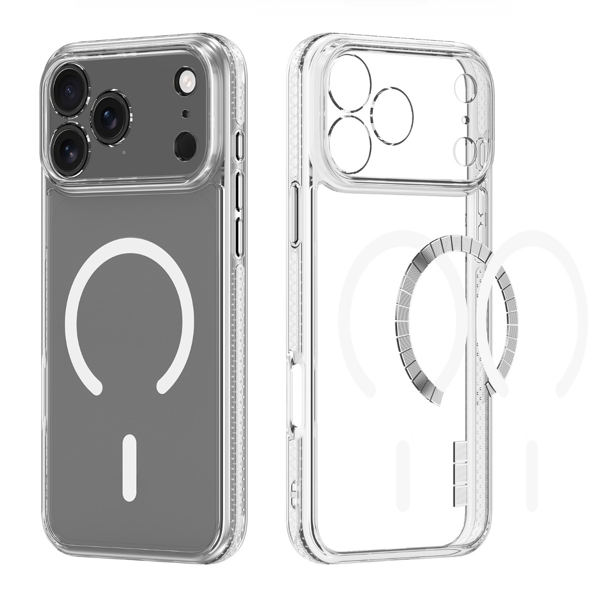Skaidrus deklas Apple Iphone 17 Pro Dux Ducis Clin Magsafe Skaidrus deklas Apple Iphone 17 Pro Dux Ducis Clin Magsafe su skyliu kamerai ir magnetiniu ziedu