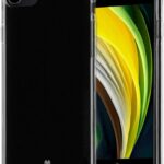 Skaidrus dėklas Apple iPhone 7 8 SE 2020 Mercury Clear su aiškiomis kraštinėmis ir matoma kamera