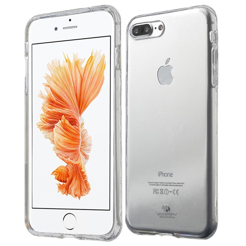 Skaidrus dėklas Apple iPhone 7 Plus 8 Plus Mercury Clear Skaidrus deklas Apple iPhone 7 Plus 8 Plus Mercury Clear aplink telefoną