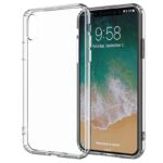 Skaidrus dėklas Apple iPhone XR X-level Antislip su matoma kamera ir mygtukais