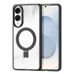 Skaidrus deklas Dux Ducis Aimo Mag telefonui Samsung S937 S25 Edge su magnetiniu ziedu