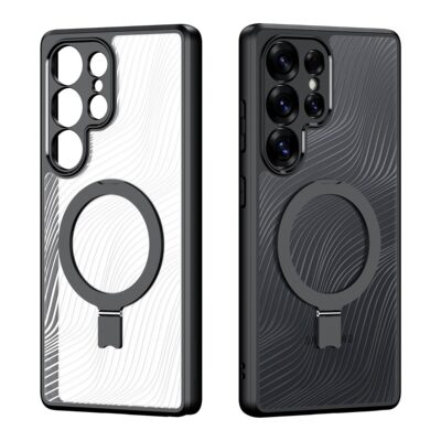 Skaidrus deklas Dux Ducis Aimo Mag telefonui Samsung S938 S25 Ultra su magnetine apsauga