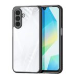 Skaidrus dėklas Dux Ducis Aimo telefonui Samsung A175 A17 4G su raštuota nugarėle ir juodu rėmeliu