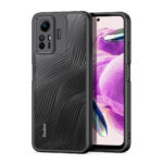 Skaidrus dėklas Dux Ducis Aimo telefonui Xiaomi Redmi Note 12S su juodu raštu