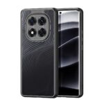 Skaidrus dėklas Dux Ducis Aimo telefonui Xiaomi Redmi Note 14 Pro 4G juodos spalvos su raštu