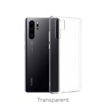 Skaidrus dėklas Huawei P30 Pr X-level Antislip greta juodo Huawei telefono nugarėlės
