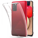 Skaidrus dėklas Samsung Galaxy A035 A03s X-level Antislip, matomas minkštas ir lankstus dizainas