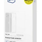 Skaidrus dėklas Samsung Galaxy A165 A16 4G premium back protection pakuotėje
