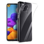Skaidrus deklas Samsung Galaxy A217 A21s X-level Antislip, matomas permatomas telefono deklas