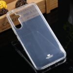 Skaidrus dėklas Samsung Galaxy A346 A34 5G Mercury Clear ant tamsaus paviršiaus