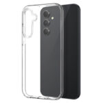 Skaidrus dėklas Samsung Galaxy A556 A55 5G X-level Antislip prie nespalvoto telefono