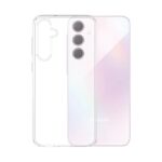 Skaidrus dėklas Samsung Galaxy A566 A56 5G X-level Antislip prie šviesaus telefono