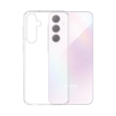 Skaidrus dėklas Samsung Galaxy A566 A56 5G X-level Antislip prie šviesaus telefono