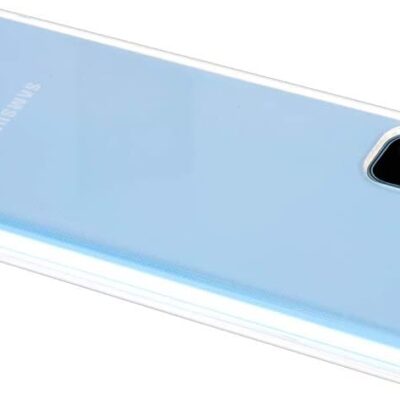 Skaidrus dėklas Samsung Galaxy G981 S20 Mercury Clear ant šviesiai mėlyno telefono