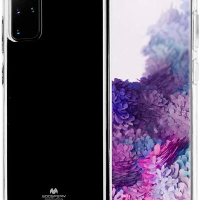 Skaidrus dėklas Samsung Galaxy G986 S20 Plus Mercury Clear matomas ant telefono