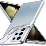 Skaidrus dėklas Samsung Galaxy S21 Ultra S30 Ultra X-level Antislip puikiai priglunda prie telefono ir leidžia matyti jo dizainą