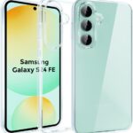 Skaidrus deklas Samsung S721 S24 FE Mercury Clear ant islenkto telefono ir atskirai