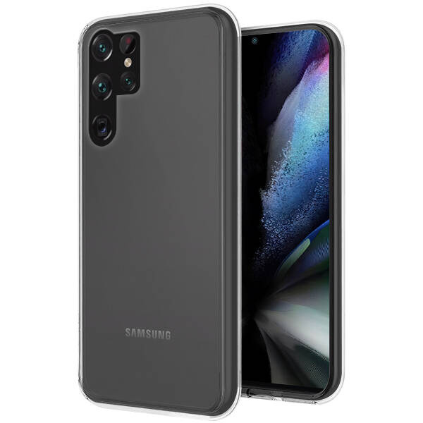 Skaidrus dėklas Samsung S928 S24 Ultra X-level Antislip Skaidrus dėklas Samsung S928 S24 Ultra X-level Antislip aplink jutimo kamerą