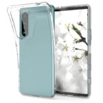 Skaidrus dėklas Sony Xperia 5 III X-level Antislip su minkštu permatomu dizainu ir apsauga kameros sričiai