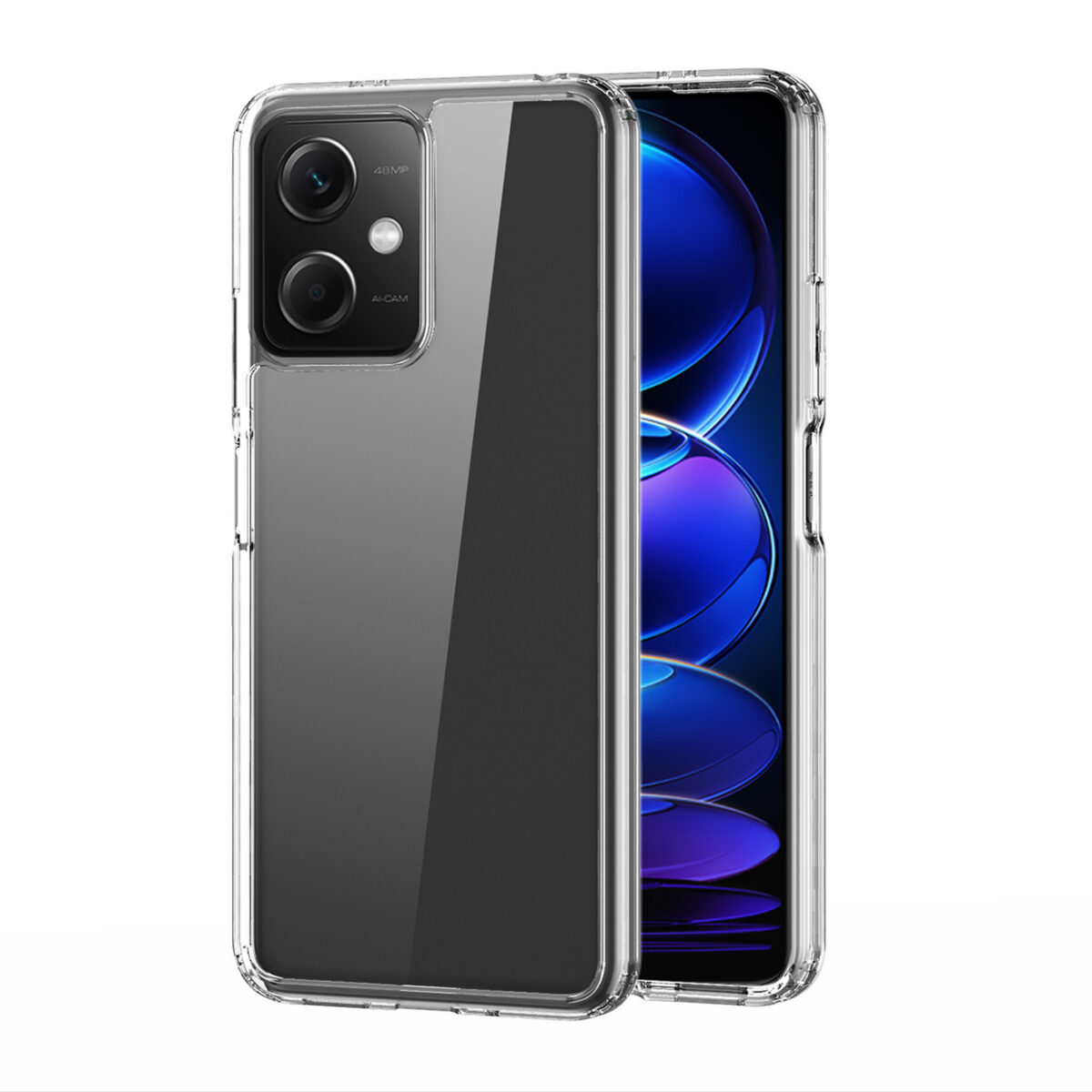 Skaidrus dėklas Xiaomi Redmi Note 12 5G Poco X5 5G Dux Ducis Clin Skaidrus dėklas Xiaomi Redmi Note 12 5G Poco X5 5G imtuvui su apsauga kamerai