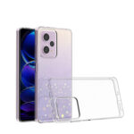 Skaidrus deklas Xiaomi Redmi Note 12 Pro Plus X-level Antislip su telefonu ir be jo