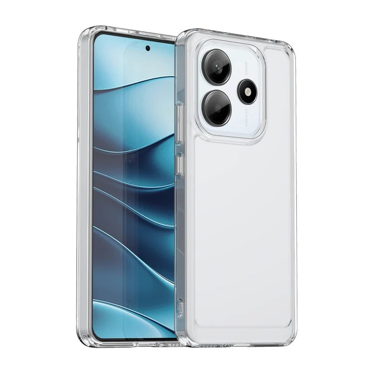 Skaidrus dėklas Xiaomi Redmi Note 14 5G X-level Antislip Skaidrus dėklas Xiaomi Redmi Note 14 5G X-level Antislip priekinis ir galinis vaizdas
