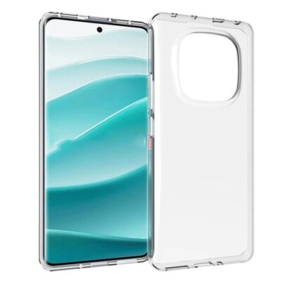 Skaidrus dėklas Xiaomi Redmi Note 14 Pro Plus 5G X-level Antislip minimalus dizainas ir skaidri apsauga