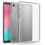 Skaidrus silikoninis dėklas Samsung T500 T505 Tab A7 10.4 2020 High Clear 1.0mm matomas priekinėje ir galinėje planšetės pusėje
