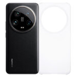 Skaidrus silikoninis dekla Xiaomi 14 Ultra High Clear 1.0mm greta juodo Xiaomi telefono
