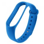 Skaidriai matoma šviesiai mėlyna apyrankė Xiaomi Mi Band 3 / 4 įrenginiui