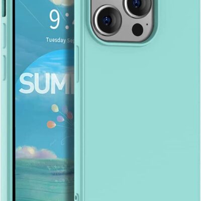 Sviesiai zalias dekla Apple Iphone 14 Pro Max X-level Dynamic priekinis ir galinis vaizdas