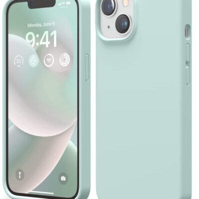 Sviesiai zalias deklas Apple Iphone 14 X-level Dynamic aplink telefono ekrana ir kameras