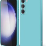 Šviesiai žalias dėklas Samsung Galaxy S916 S23 Plus 5G su fotoaparato išpjova