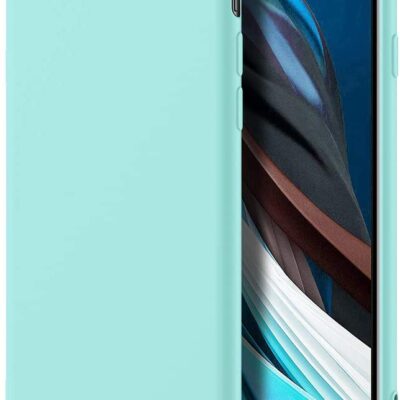 Šviesiai žalios spalvos dėklas Apple iPhone 7 8 SE 2020 X-level Dynamic su apvaliomis kampų apsaugomis